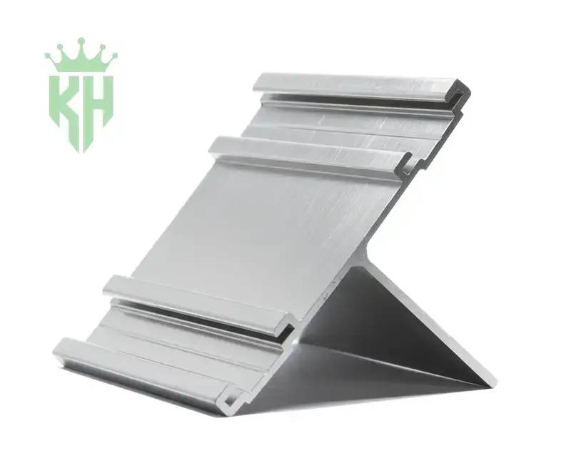 پروفیل آلومینیومی T دوبل ضخامت جان 3mm کوتاه خام